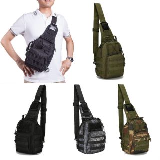 TG Outdoor Tactical Molle Military Sling Chest Hand Body Bag