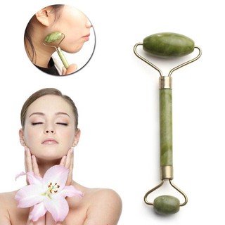Beauty Jade Facial Massage Tool Jade Roller Face Thin Massager