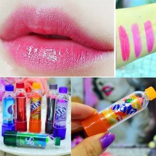72pcs/lot Kawaii Lip Balm Beauty Makeup Baby Lips Care Moisturizing Lipbalm Lipstick 6 Different Fla (1)