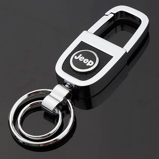 For Jeep Alloy Metal Keychain Car Keychain Key Ring Metal Key Chain Auto Decoration Accessories