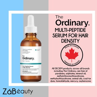 The Ordinary Multi-Peptide Serum for Hair Density [CANADA]