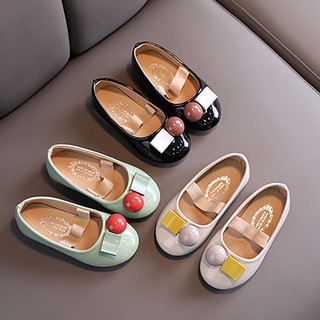 Bobora Girl Fashion Candy Color Soft Soles Non-slip Princess Shoes For 1-7Y