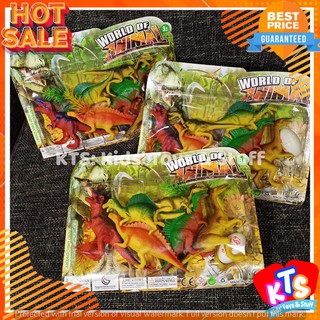 【Ready Stock】∋World of Dinasours Toys For Baby Toys For Boys Toys For Girls Toys For Kids