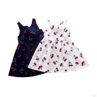 [SKIC] Kids Girl Pattern cotton dress clothes Vestidos Children Summer Dress Children Dress