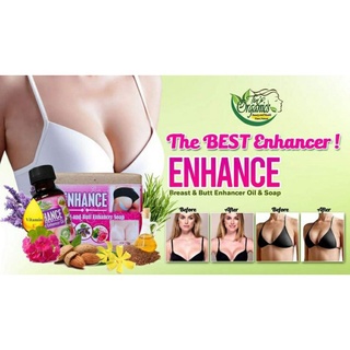 Breast care✙□☸Pampalaki ng Boobs | Breast & Butt Enhancer Soap | Organic Soap & Oil 15ml | Enhance