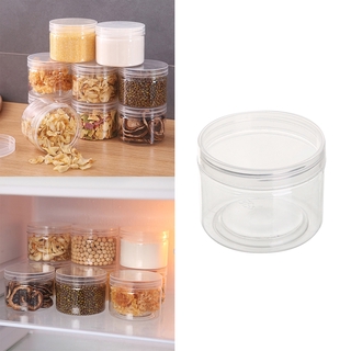 Transparent Grains Cans Kitchen Sealed Jars Food Refrigerator Organizer Storage Canisters with Lid