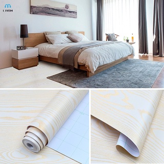Self adhesive wood grain floor sticker thickened PVC bedroom wooden floor renovation waterproof and wear-resistant sticker room non-slip floor wallpaper