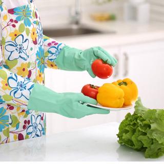 Durable Waterproof Household Glove Dishwashing Cleaning Rubber (2)
