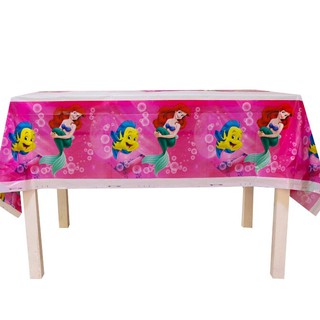 mermaid table cover tablecloth for long table 6people for birthday decoration alehuangpartyneeds