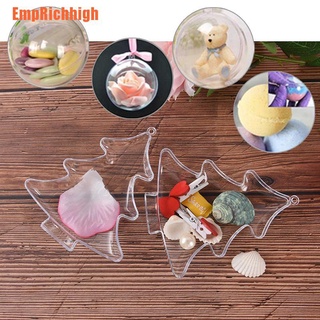 [EmpRichhigh] Bath Bomb Moulds - Egg, Ball, Heart, Plastic Acrylic Mold, Choose Shape & Size
