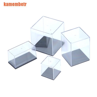 【kamem】Acrylic Plastic Display Case Box Clear Dustproof Protection For Figure