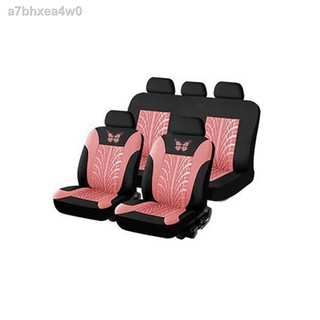 ✗9Pcs Car Seat Covers Set for 5 Seat Car Universal Application 4 Seasons Available