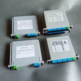▣FTTH 1X2 / 4 / 8/16/32 SC UPC Optical Fiber Splitter Cassette Box Plug-in Type Beam Splitter (1)
