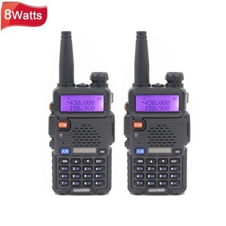 2PCS 8W Baofeng UV-5R Walkie Talkie Baofeng uv5r walkie-talkie hunting Radio uv 5r Baofeng um5n (1)