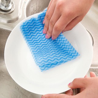 Kitchen Non-woven Cloth Disposable Dish Cloth Multi-purpose Oil Cleaning Towel
