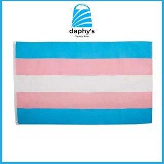 Transgender Flag 3 x 5 ft - LGBTQ Lesbian Gay Bisexual Transgender Queer