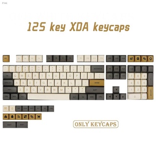 ✠[Keycap] PBT XDA Profile Ember Sublimation Keycap Mechanical Keyboard Keycap 125keys NJ68 64 Mecha