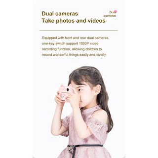 New Arrival Kids Camera printer w/2 Rolls Paper 1080P HD Instant Digital Print Camera With Thermal Photo Paper For Children Gift (8)