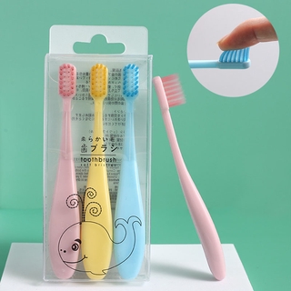 3PCS/Set Baby Soft-bristled Toothbrush3-6 Years Old Toothbrush For Children Teeth Cute Toothbrushes Baby Dental Care ToothBrush