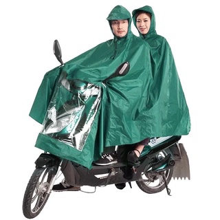 Waterproof Double 2-person Convenient motor raincoat
