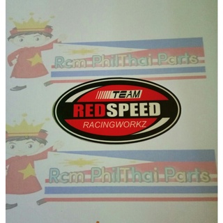 Redspeed motorcycle sticker Laminated and Glossy