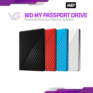 WD Western Digital My Passport Slim Portable External Hard Disk USB 3.0, Software Backup