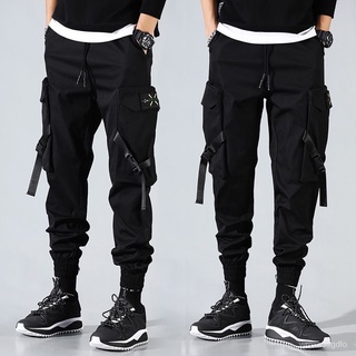 MOLLGE Fashion Work Pants Men Casual Trousers Loose-fitting Pants Trendy All-match Men Sports Pants