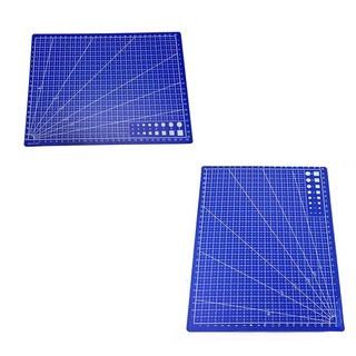 Ready Stock/♟✾1 PCS A4 Grid Lines Cutting Mat Craft Card Fabric Leather Paper Board