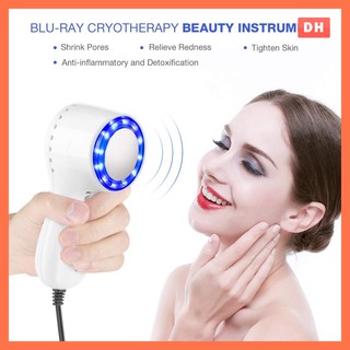 Cold hammer skin-tight facial beauty machine ice healing facial beauty machine skin shrink pores