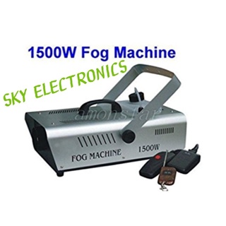 FOG/SMOKE MACHINE FM-1500 1500W WITH REMOTE CONTROL & WIRE CONTROL (3)