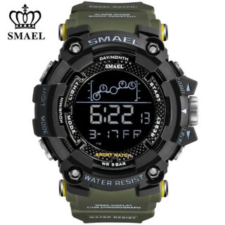 SMAEL Men Analog Quartz Watch Military Digital Sport Watches For Boy LED Electric Wrist Watch