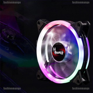 FMPH bless LED Cooling Fan RGB 12cm DC 12V Brushless Cooler For Computer Case PC CPU glory