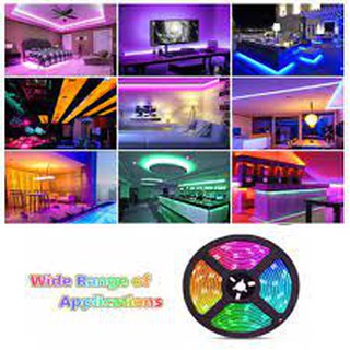 LED Light Strip 5M | 10M 3528 RGB with 24 | 44 Keys Remote Controller Non-Waterproof Dc12V