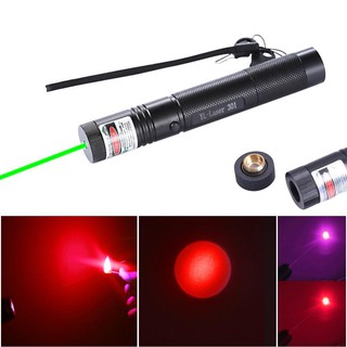 Ready Stock/┋❦20000LM 532nm 5mw 301 Green Laser Pointer Lazer Pen Zoomable Visible Beam