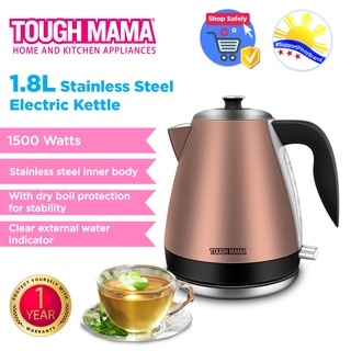 Tough Mama NTMJK18-SS6 1.8L Stainless Steel Electric Kettle