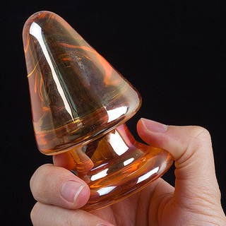 Glass Anal Plug Adult Male Female Masturbation Prostate Massager Crystal Anal Dildo Sex Product Butt