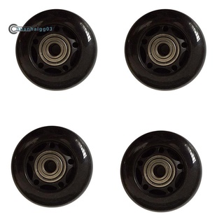 4Pcs Roller Skates Rubber Wheels Anti-Skid Mute Wear-Resistant Roller Skates Roller Skate Accessories