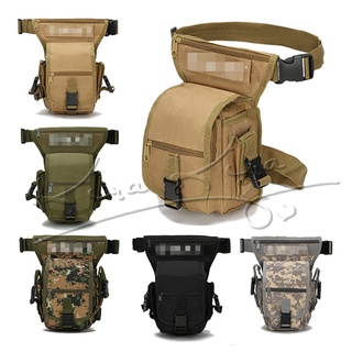 【Cologo】Tactical Drop Leg Bag Men Motorcycle Military Hip Thigh Waist Pack Canvas Bag B05 (1)