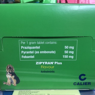 Zipyran Plus Antihelmintic (Dewormer) sold per piece