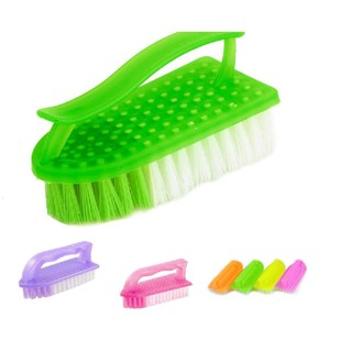 Cleaning Brush Multi-purpose Plastic Laundry Brush House Scrubbing Clothes Brush Strong Random Color (6)