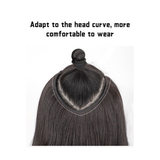 Wig Big Wave Hair Extension Piece Simulation Hair Piece Invisible Seamless U-shaped Natural Hair Extension Wig Piece (7)