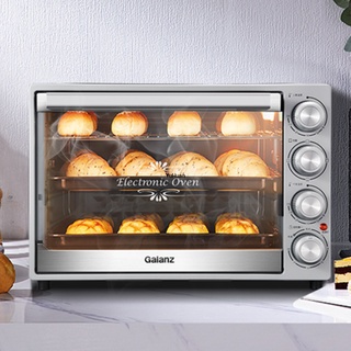 40L Large Capacity Oven Household Baking Small Automatic Multifunctional Pizza Toaster Oven