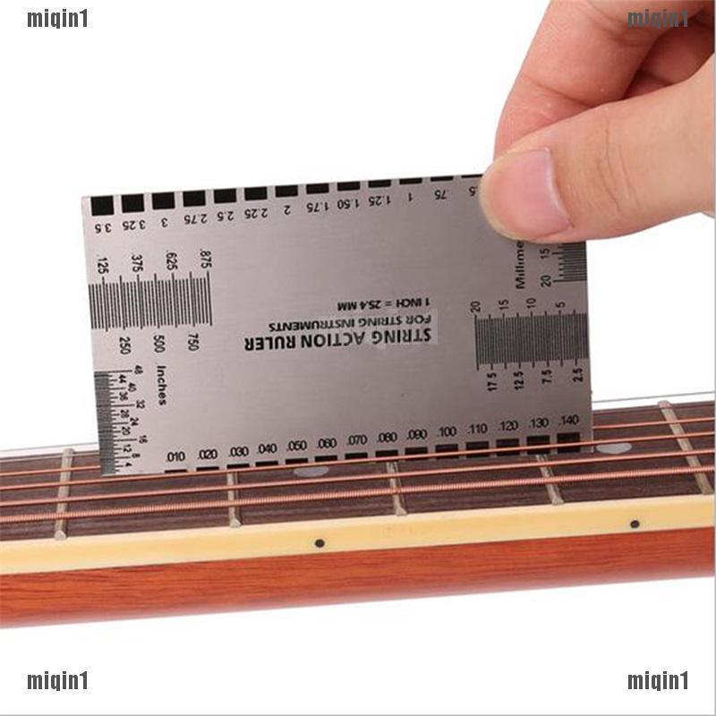 $PH New String Act Gauge Rulers Guide Setup Guitar Bassctric Measuring Luthier