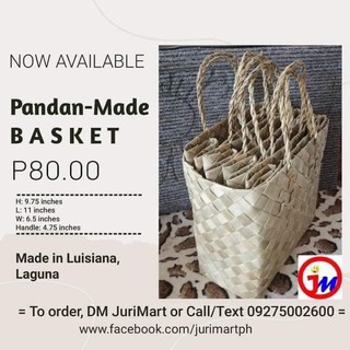 Hand-Made Pandan Basket