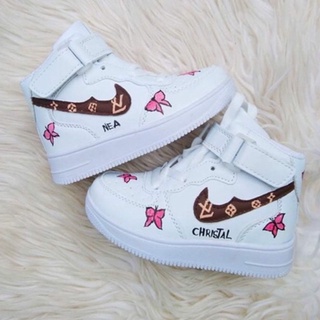 LITTLE HEARTS MADE TO ORDER HIGHCUT SHOES PM US THE DESIGN