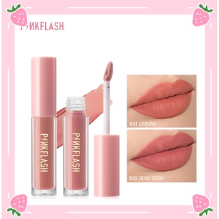 PINKFLASH Lip 12 Colors MyKiss Matte Liquid Lipstick Soft Matte VE Moisturising Long lasting Lip Gloss Make up lip set