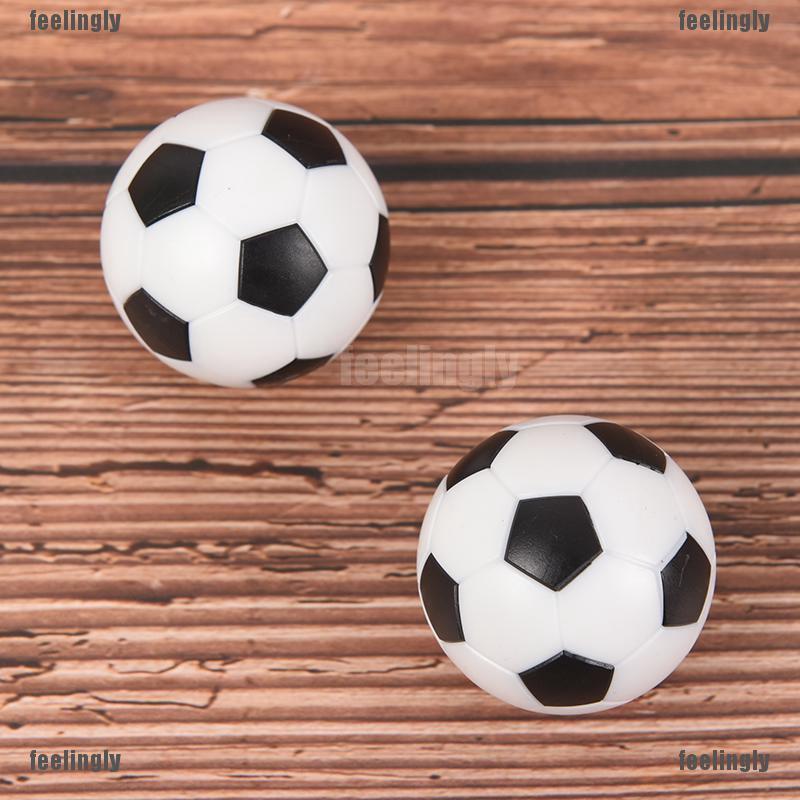 ❤TOP❤ 2 Pcs Foosball Table Football Plastic Soccer Ball Soccer ball Sport Gifts