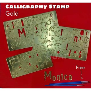Calligraphy Stamp Fondant Stamp Cookie Stamp Cookie Press (2)