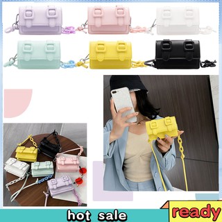 Mini Sling Bag Shoulder Bags for Women Handbags Candy Color Casual Purse Women Leather Crossbody Handbag