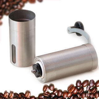 Stainless Steel Manual Coffee Grinder Conical Burr Mill for Precision Brewing